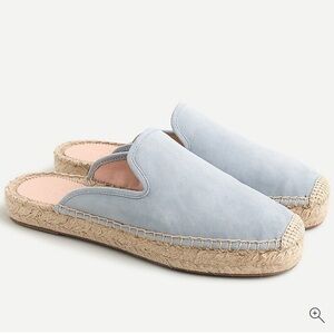 J.Crew like new size 9 suede espadrille mules AY314
